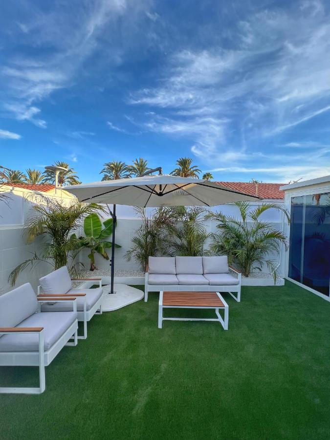 Bungalow "Bahia Azul" Playa del Inglés Exterior foto