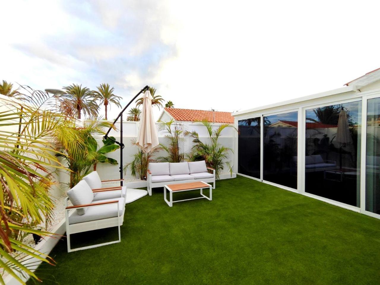 Bungalow "Bahia Azul" Playa del Inglés Exterior foto
